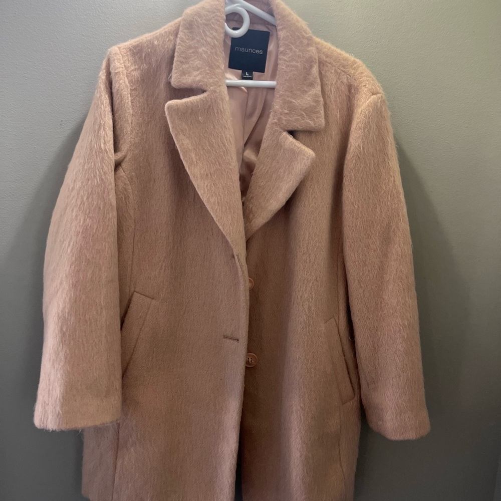 Maurices Women's Blush Teddy Jacket
